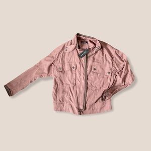 Amanda Green pink spring jacket NWT SZ S